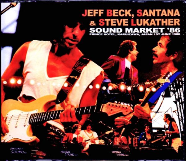 Jeff Beck,Santana,Steve Lukather/Nagano,Japan 1986 Complete