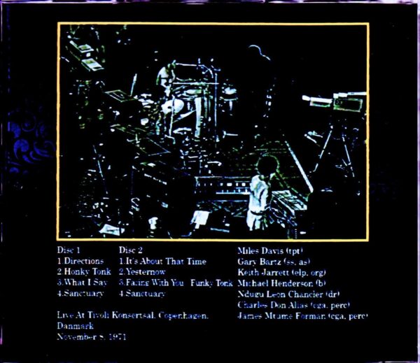 Miles Davis/Denmark 1971 Upgrade - Image 2