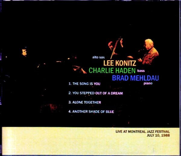 Lee Konitz, Charlie Haden, Brad Mehldau/Canada 1988 - Image 2