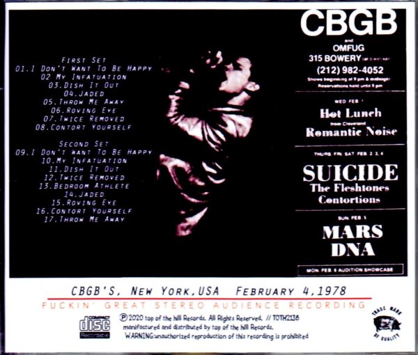 James Chance & the Contortions/NY,USA 1978 - Image 2