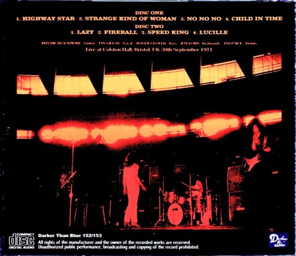 Deep Purple/UK 9.30.1971 - Image 2