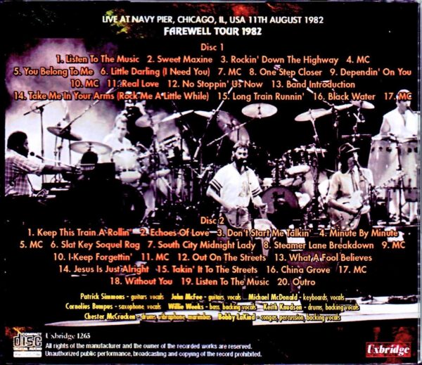 Doobie Brothers/IL, USA 1982 - Image 2