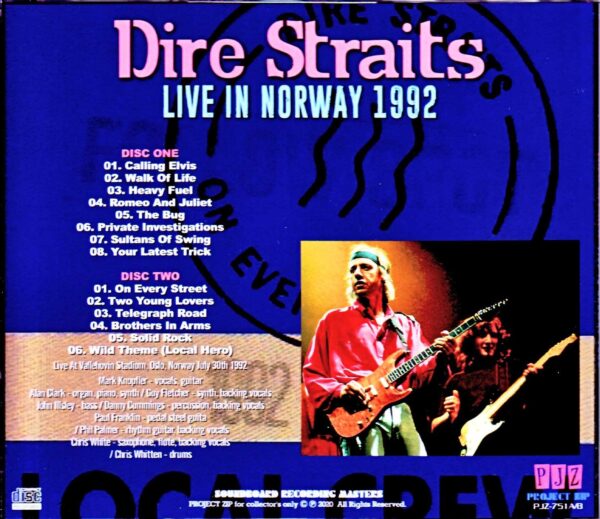 Dire Straits/Norway 1992 - Image 2