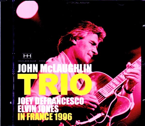 John McLaughlin Trio Joey Defrancesco,Elvin Jones/France 1996