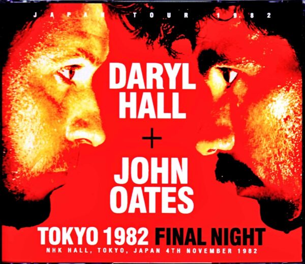 Hall & Oates/Tokyo,Japan 11.4.1982 S & V