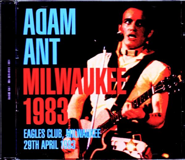 Adam Ant/WI,USA 1983