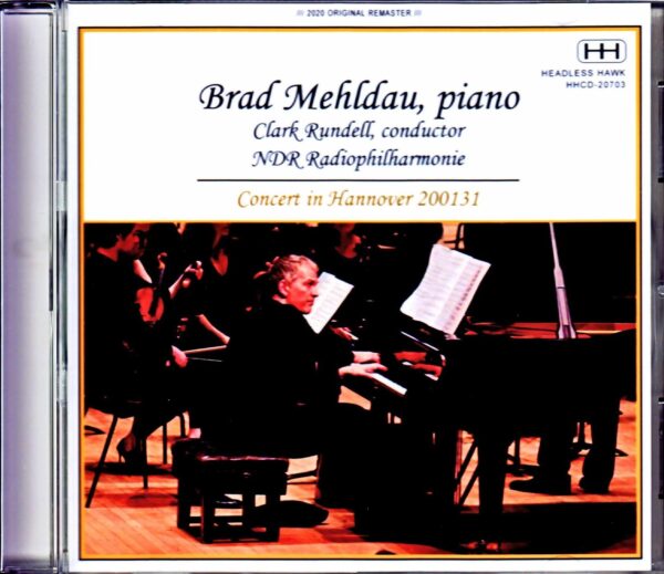 Brad Mehldau,Clark Rundelf NDR RadioPhilharmonie/Germany 2020