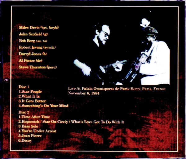 Miles Davis/France 11.6.1984 - Image 2