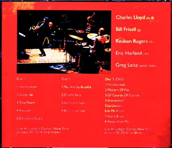 Charles Lloyd & the Marvels,Bill Frisell/NY,USA 2016 S & V - Image 2