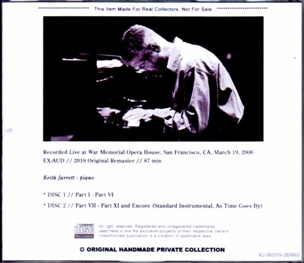 Keith Jarrett/CA,USA 2006 - Image 2