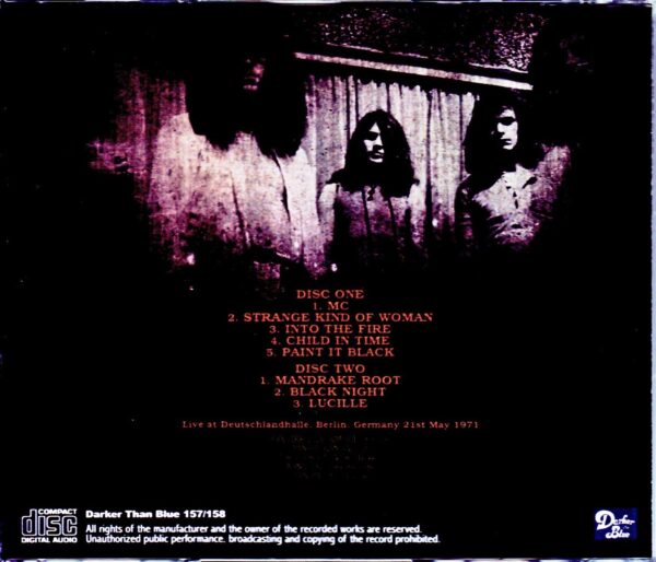 Deep Purple/Germany 5.21.1971 - Image 2
