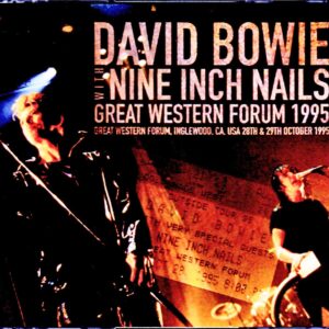 David Bowie,Nine inch Nails/CA,USA 1995 2Days