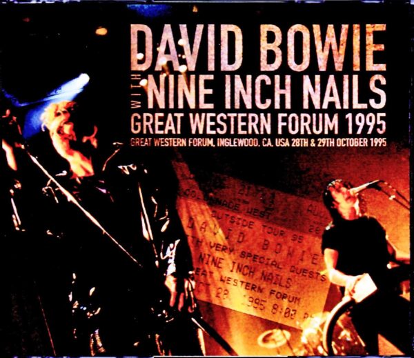 David Bowie,Nine inch Nails/CA,USA 1995 2Days