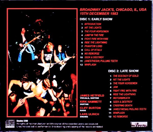 Metallica/IL, USA 1983 - Image 2