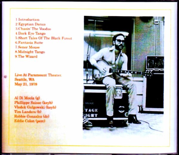 Al Di Meola/WA,USA 1978 - Image 2