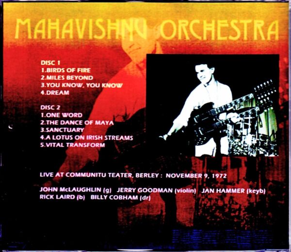 Mahavishnu Orchestra/CA, USA 1972 - Image 2