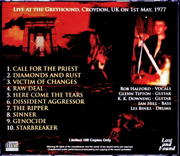 Judas Priest/UK 1977 - Image 2
