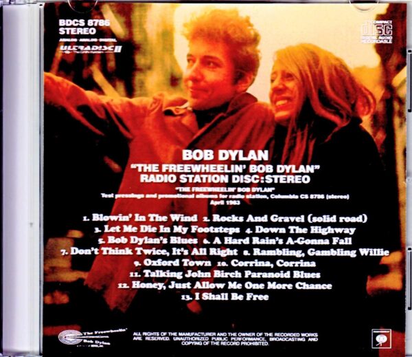 Bob Dylan/The Freewheelin' Bob Dylan Test Pressings and Promotional Album - Image 2
