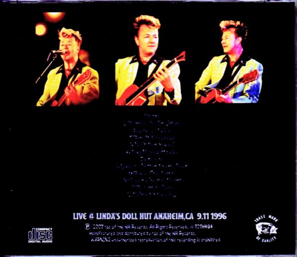 Brian Setzer/CA,USA 1996 - Image 2