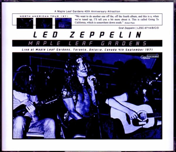 Led Zeppelin/Canada 1971 AUD 3Source Matrix & more
