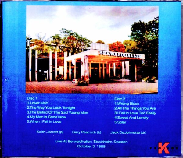 Keith Jarrett Trio/Sweden 1989 Upgrade - Image 2