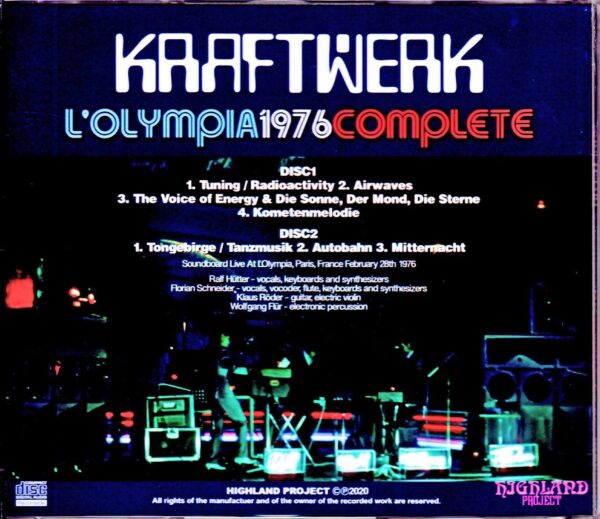 Kraftwerk/France 1976 Complete - Image 2