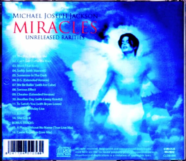 Michael Jackson/Miracles Unreleased Rarities & more - Image 2