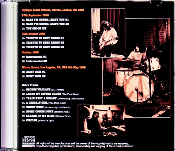 Led Zeppelin/Studio Sessions 1968-1969 & more - Image 2