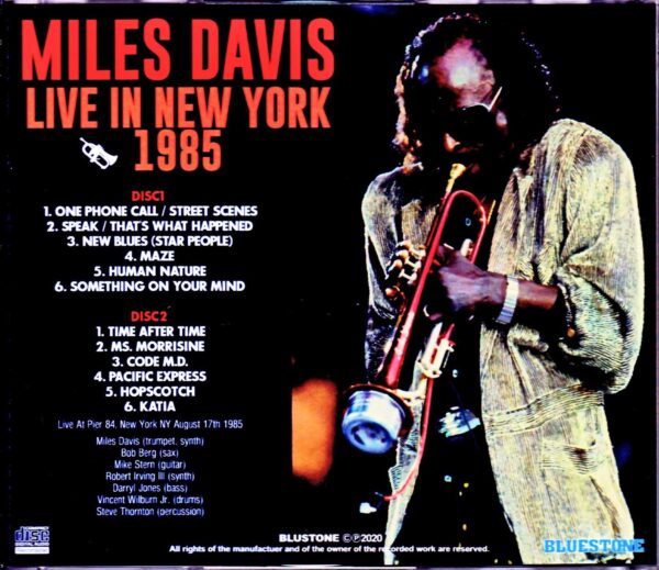 Miles Davis/NY,USA 1985 - Image 2