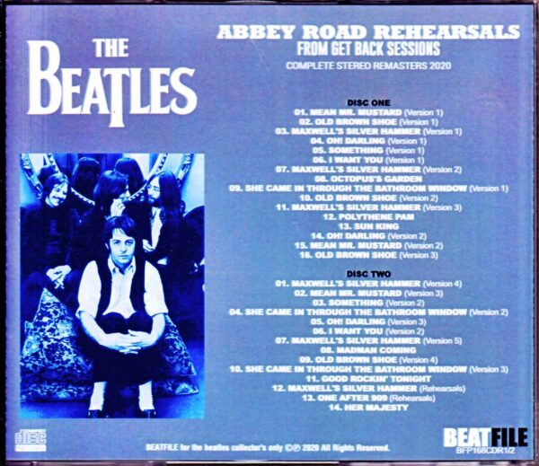 Beatles/Abbey Road Rehearsals Complete Stereo Remasters 2020 - Image 2