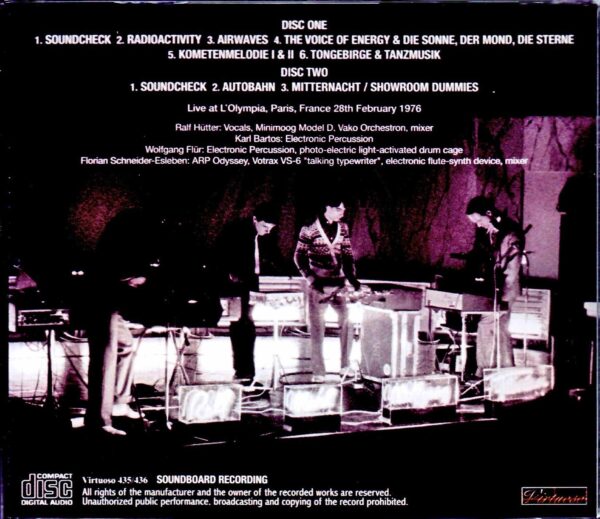 Kraftwerk/France 1976 Update & Much Longer - Image 2