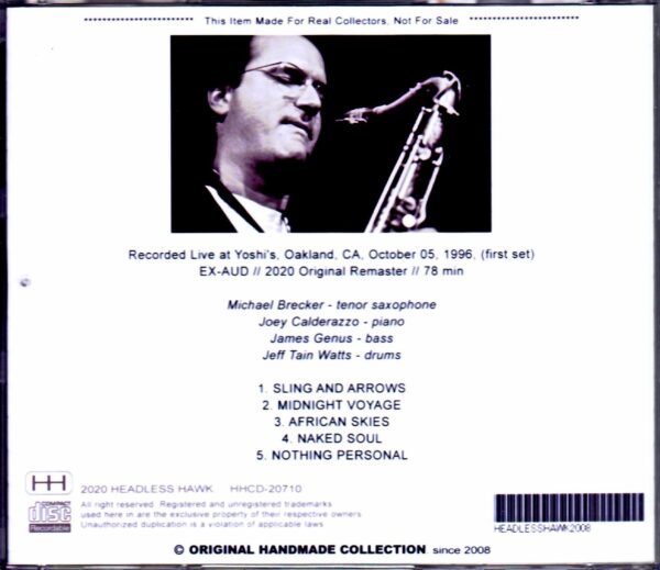 Michael Brecker Quartet/CA, USA 1996 - Image 2
