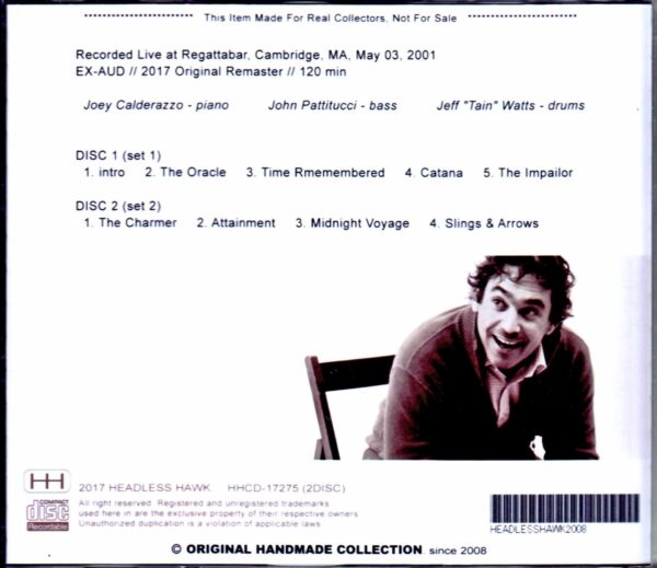 Joey Calderazzo Trio/MA,USA 2001 - Image 2