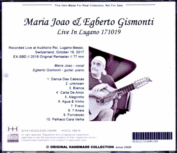 Egberto Gismonti,Maria Joao/Switzerland 2017 - Image 2