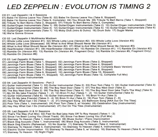 Led Zeppelin/Led Zeppelin History Vol.2 - Image 2
