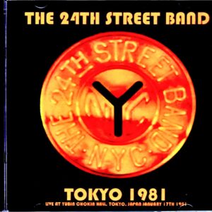 24th Street Band,Hiram Bullock/Tokyo,Japan 1981