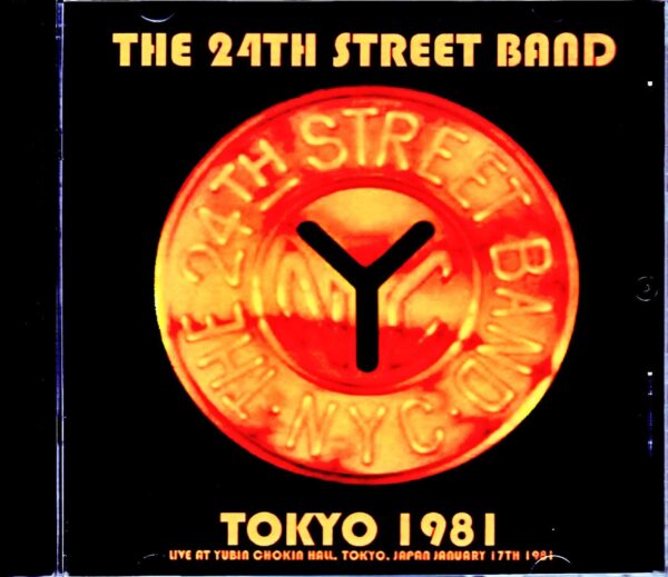 24th Street Band,Hiram Bullock/Tokyo,Japan 1981