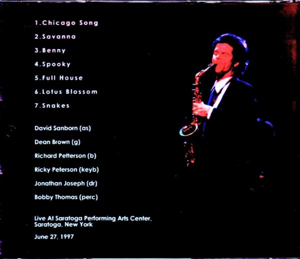 David Sanborn/NY,USA 1997 - Image 2