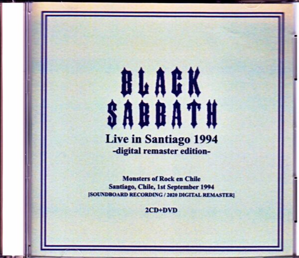 Black Sabbath/Chile 1994 S & V Digital Remaster