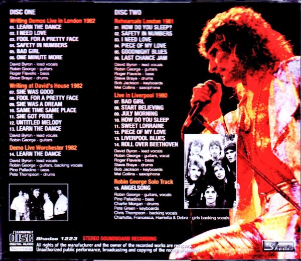 Byron Band,Uraiah Heep/Demos & Live Recordings 1980-1982 - Image 2