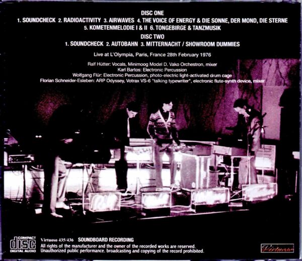 Kraftwerk/France 1976 Upgrade & Much Longer - Image 2