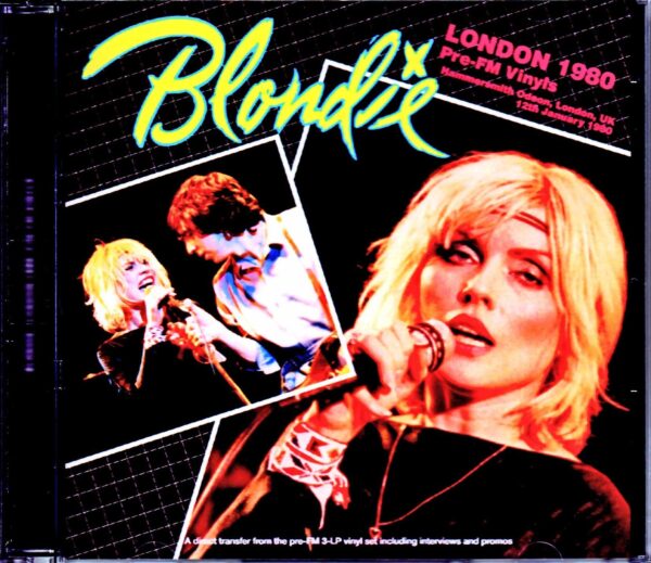 Blondie/London,UK 1980