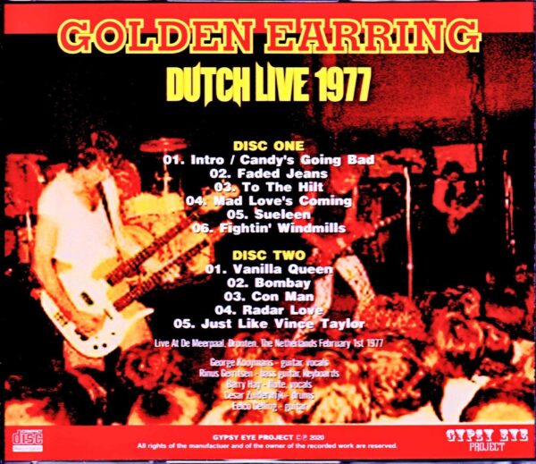 Golden Earring/Netherlands 1977 - Image 2