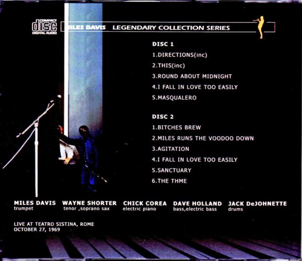 Miles Davis,Chick Corea,Wayne Shorter/Italy 1969 - Image 2