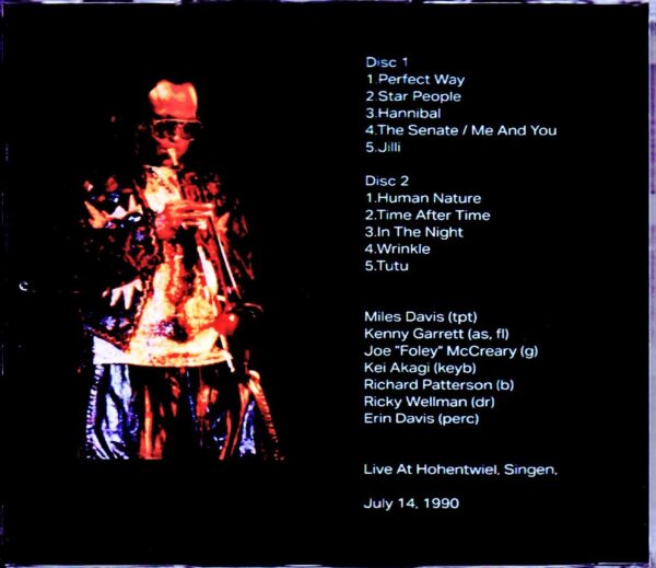 Miles Davis,Kenny Garrett/Germany 1990 Complete Upgrade - Image 2