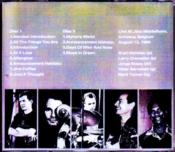 Brad Mehldau Trio/Belgium 1999 - Image 2