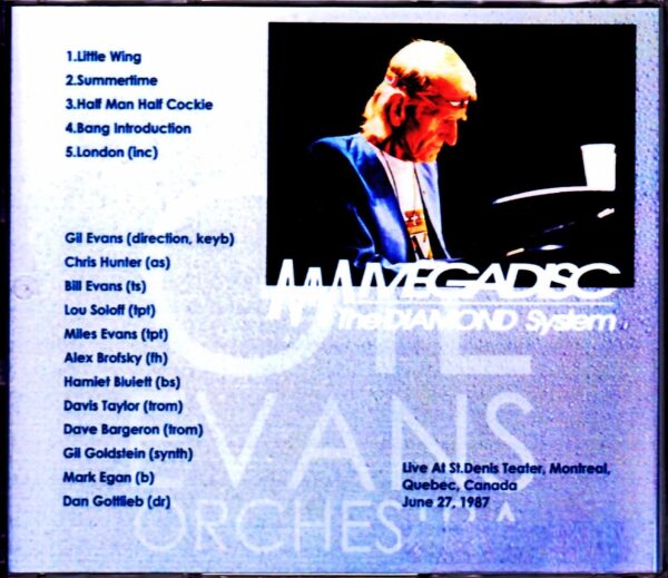 Gil Evans Orchestra, Bill Evans/Canada 1987 - Image 2