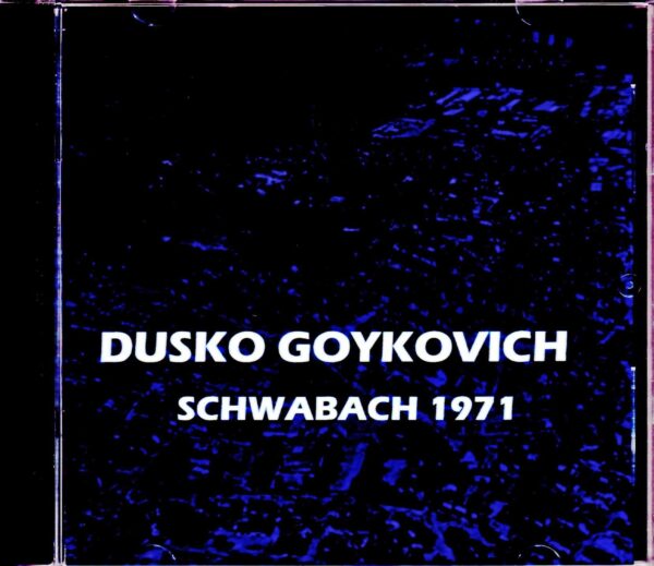 Dusko Gojkovich/Germany 1971
