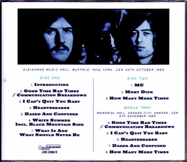 Led Zeppelin/NY,USA 10.30.1969 & more - Image 2