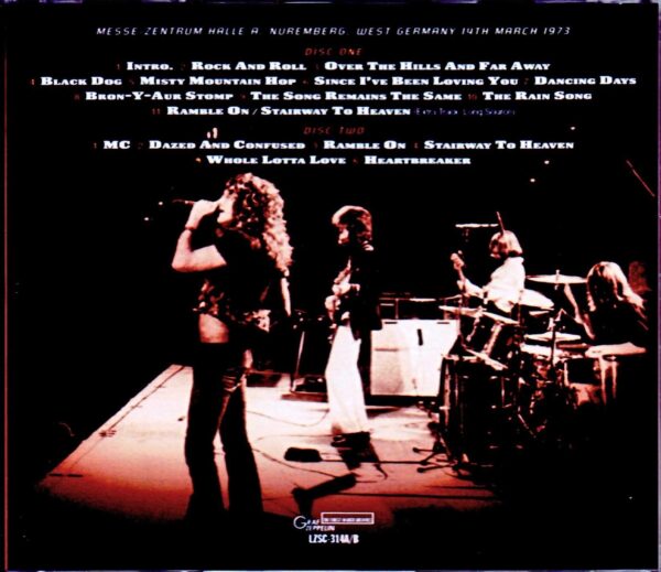 Led Zeppelin/West Germany 3.14.1973 & more - Image 2